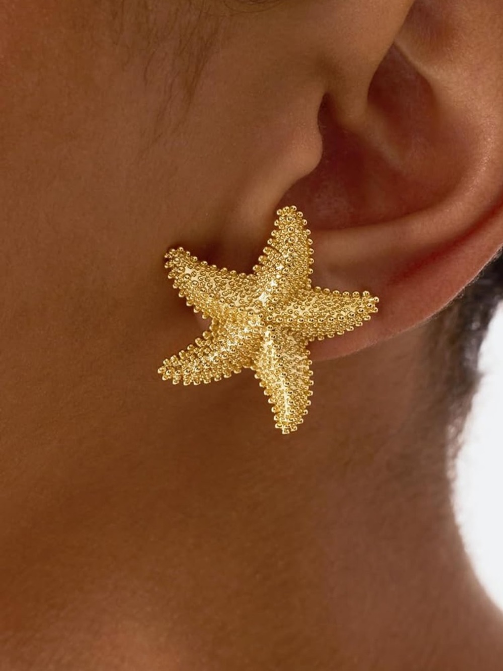 Anthropologie Gold Starfish Bracelet Charm - Picture 3 of 4